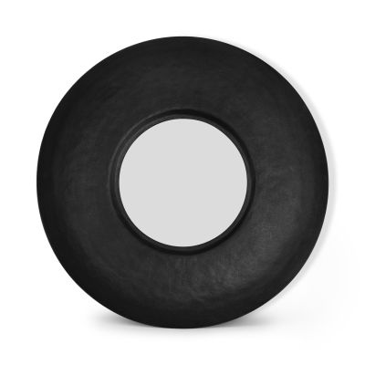 Spiegel 90xH14cm schwarz Duro
