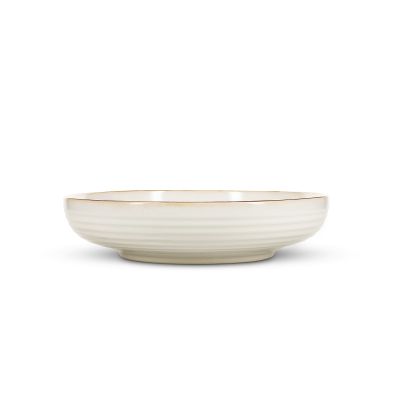 Servierschale 32xH7,5cm weiß Artisan