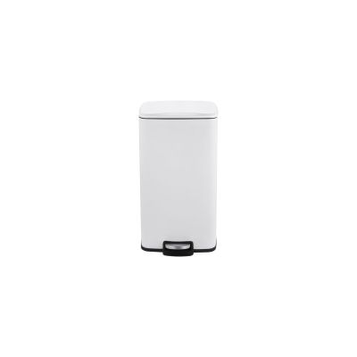 Treteimer 30L/34x32x61cm weiß Dust
