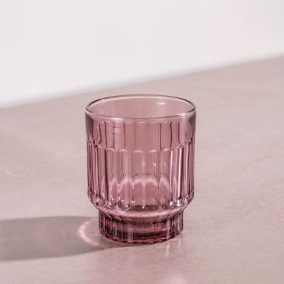 Verre 30cl rose Tone - set/4