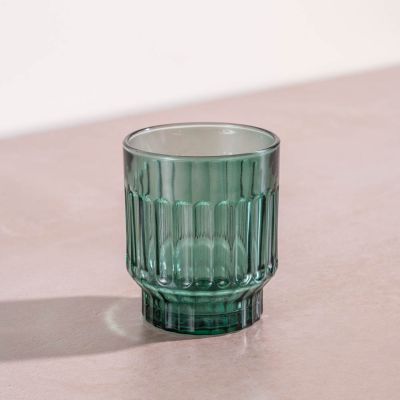 Verre 30cl vert Tone - set/4