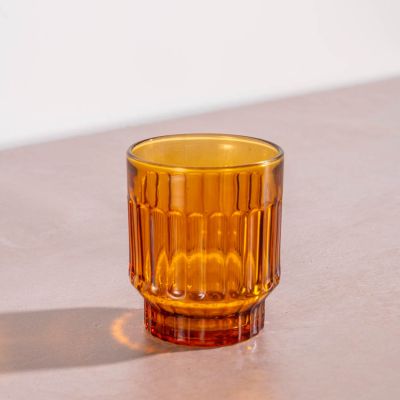 Verre 30cl amber Tone - set/4