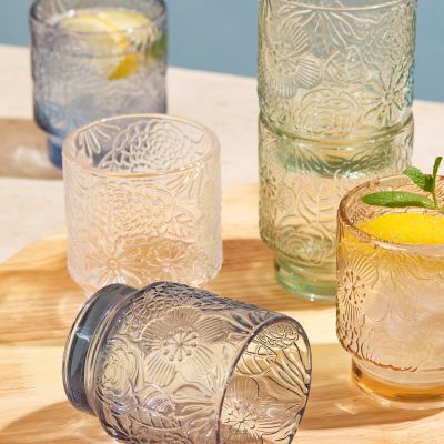 Glass 30cl Flora - set/4
