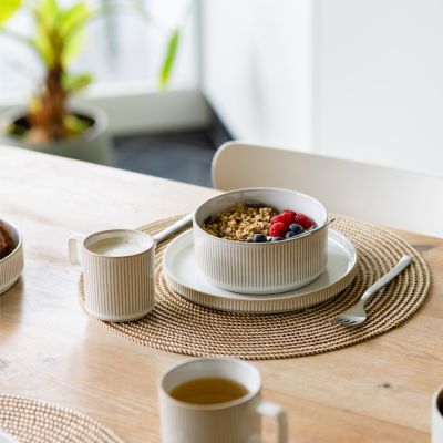 Placemat 36cm woven beige Tabletop