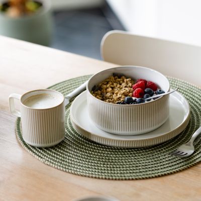 Placemat 36cm woven green Tabletop