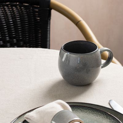 Becher 45cl rund grün/blau Meridian
