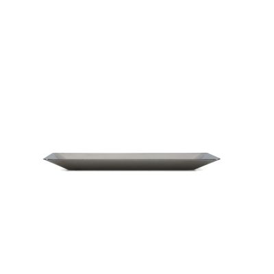 Tablett 32x22cm chrome Oryn