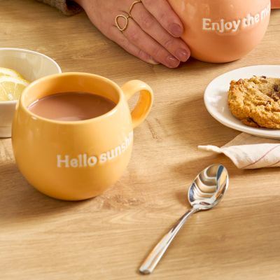 Becher 42cl "Hello sunshine" orange Muggies