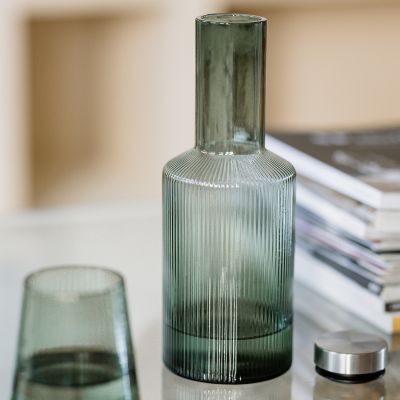Flasche mit verschluss 100cl dunkelgrün Ray