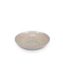 Decorative dish 33xH6cm glass pearl Cosmo
