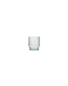 Glass 30cl light green Flora - set/4