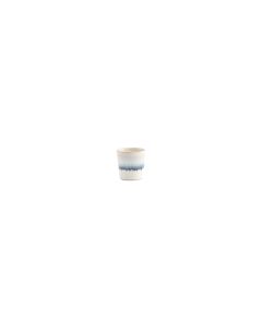 Eierbecher 5xH5cm blau Stripes