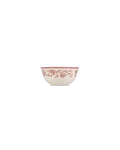 Bowl 15xH7cm burgundy Cyril