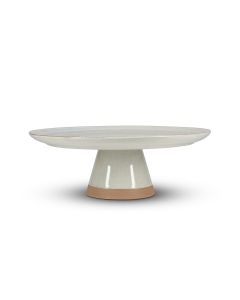 Cake stand 33,5xH12cm beige Cameo