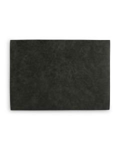 Placemat 43x30 leather look grey vague Tabletop
