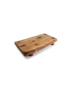 Servierbrett 50x28xH7,5cm Holz Chop