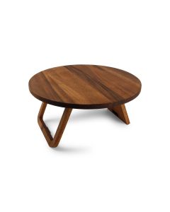 Plateau 48xH19cm sur pied bois Dina