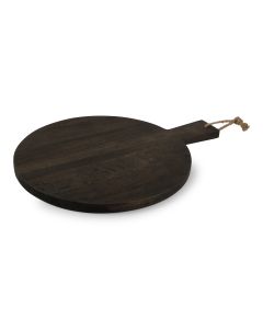 Servierbrett 48x37cm rund Holz Ancient Servierbrett 48x37cm rund Holz Ancient