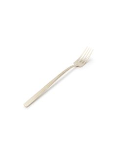Table fork matte gold Terno - set/6