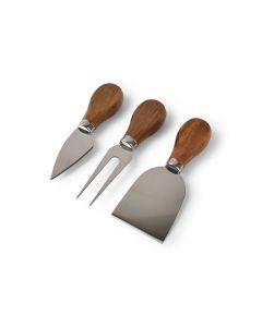 Couteau à fromage set 3 pièces bois Fromage