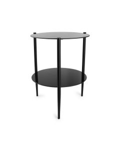 Beistelltisch 36xH46cm schwarz Patio