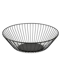 Drahtkorb 33xH14cm schwarz Loft