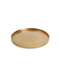 Decorative dish 25xH1,5cm gold Palace