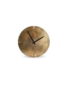Horloge murale 38cm cuivre Zone