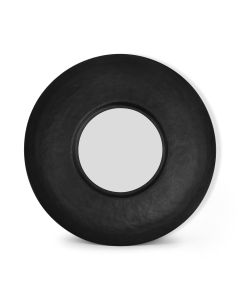 Mirror 90xH14cm black Duro