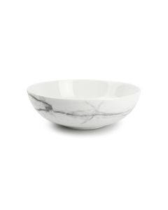 Bowl 18xH6cm marble Stone - set/4