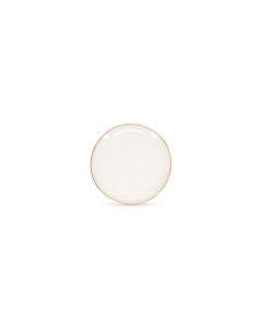 Assiette plate 21cm coupe blanc Artisan