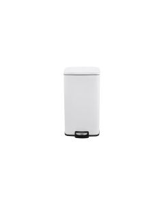Treteimer 30L/34x32x61cm weiß Dust