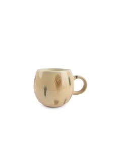 Becher 40cl rund peacock Muggies