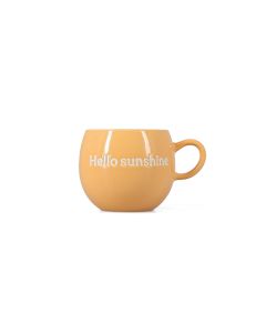 Mug 42cl "Hello sunshine" orange Muggies