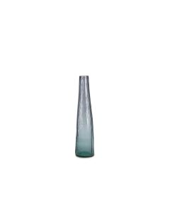 Vase 9xH40cm blau Twig