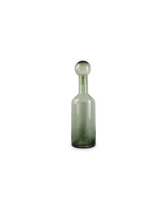 Vase mit stopfen 15,5xH55cm grün Fera