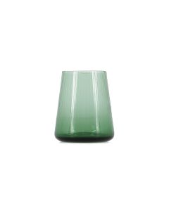 Verre 30cl vert foncé Ray - set/4