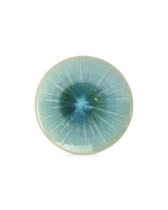 Plat bord 18xH3,5cm turquoise Eclipse