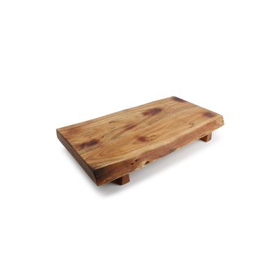 Planche à servir 50x28xH7,5cm bois Chop