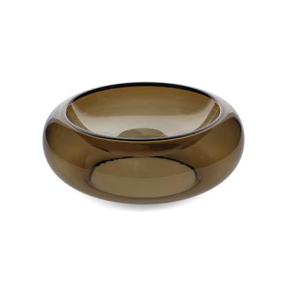 Dekorschale 33xH12cm coffee brown Vesper