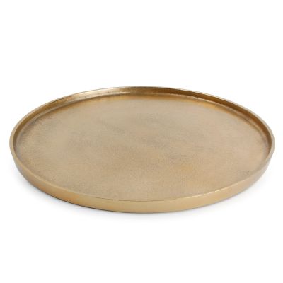 Dekorschale 37xH1,5cm gold Palace