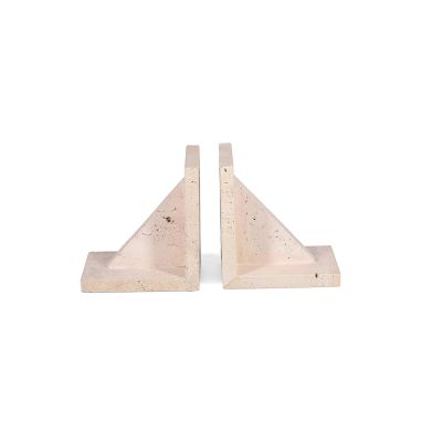 Book-end travertin Opus - set/2