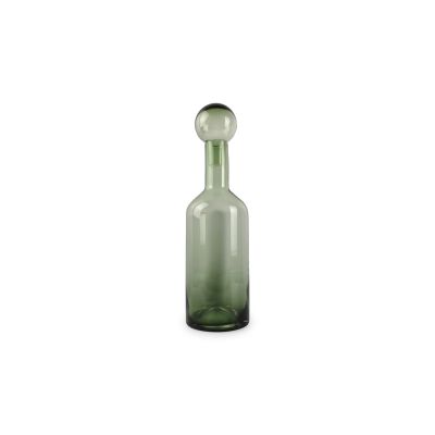 Vase avec bouchon 15,5xH55cm vert Fera